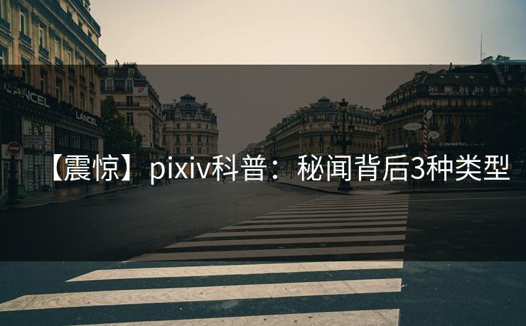 【震惊】pixiv科普：秘闻背后3种类型